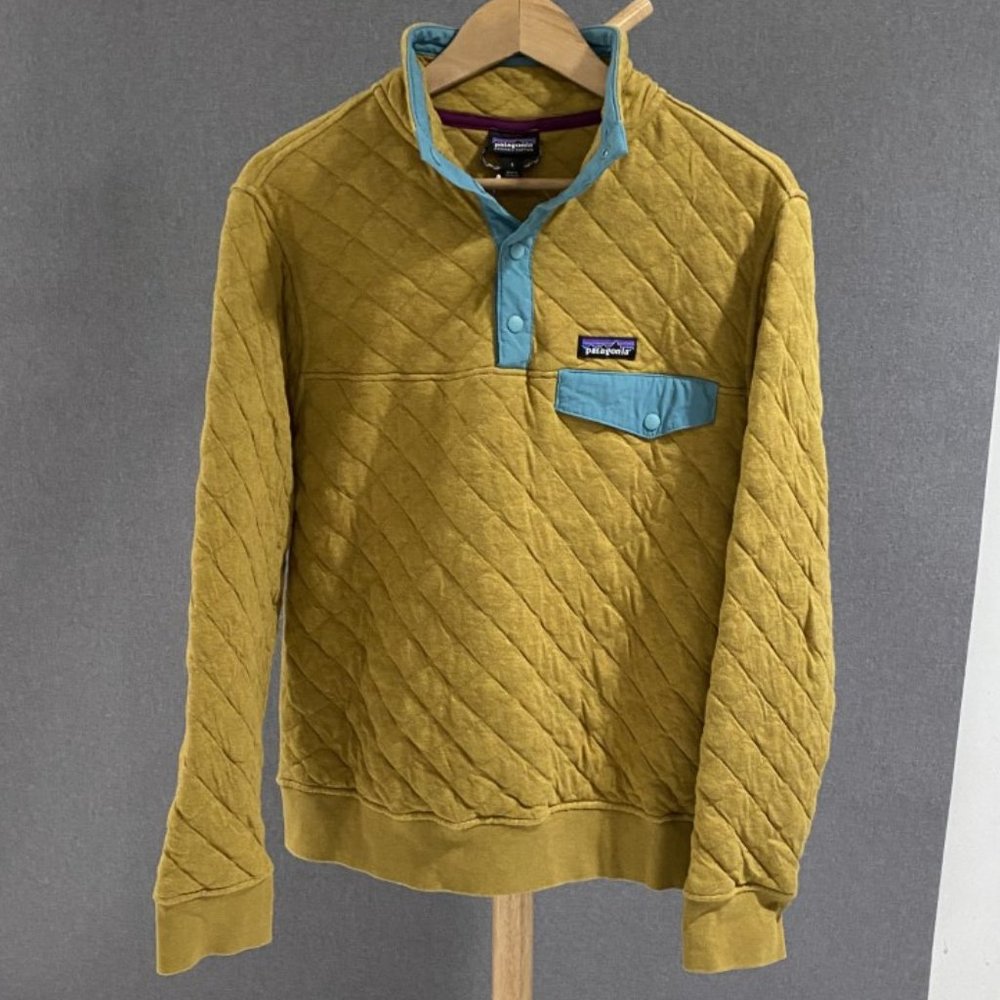 Patagonia Quilted Snap T Pullover - Size Small